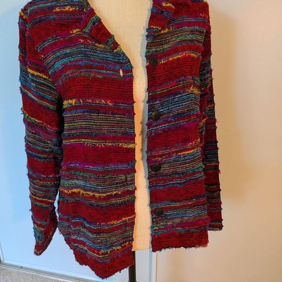 Coldwater Creek Multi Colored Jacket/Blazer - MEDIUM - Picture 5 of 8